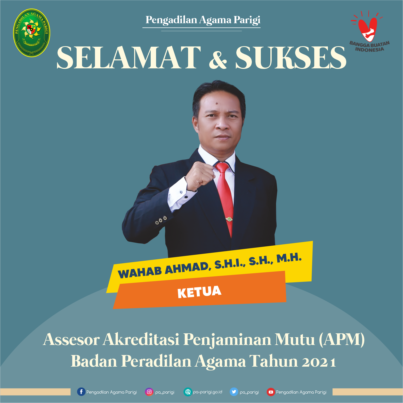 selamat ketua
