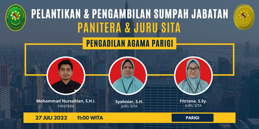pelantikan panitera js